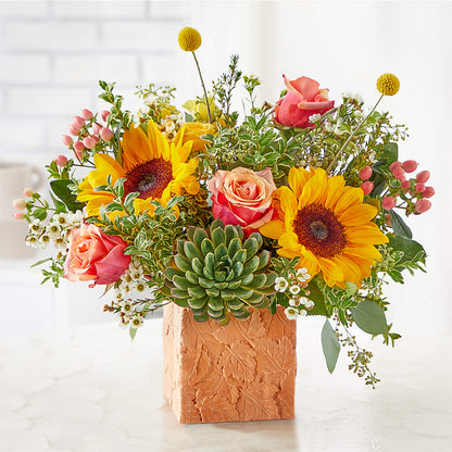 Sunflower Season Bouquet –  Taylor Florist, Billerica MA