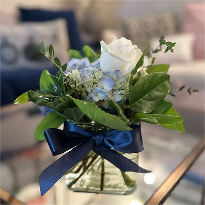 Sky Blue Delight Bouquet –  Taylor Florist, Billerica MA
