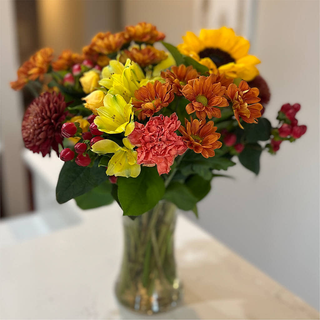 Fall Delight – A Florist Original –  Taylor Florist, Billerica MA
