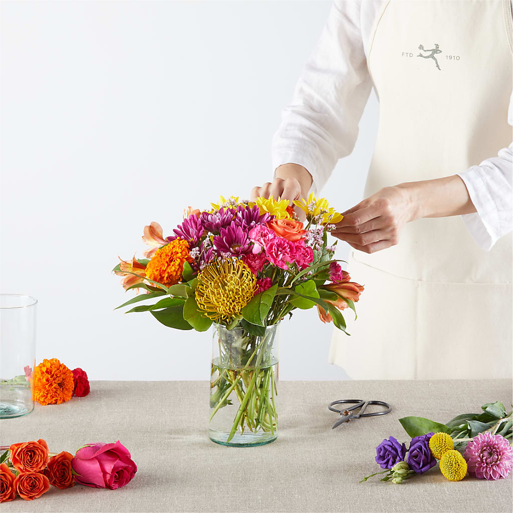 Feast of Color – A Florist Original –  Taylor Florist, Billerica MA
