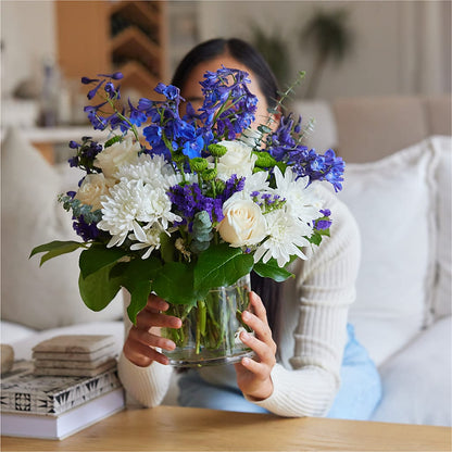 Cerulean Waves Bouquet –  Taylor Florist, Billerica MA