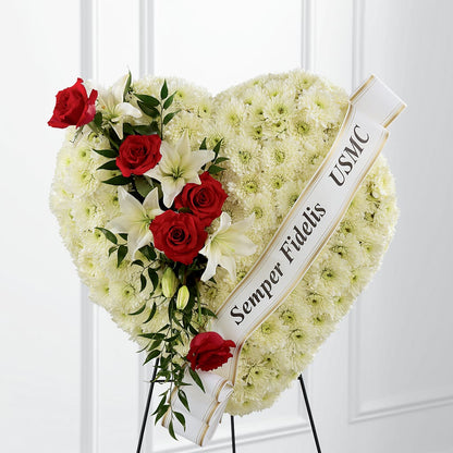 Heartfelt Hero Standing Heart –  Taylor Florist, Billerica MA