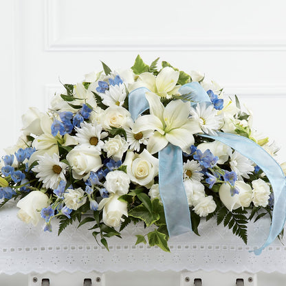 Tender Treasure Casket Spray –  Taylor Florist, Billerica MA