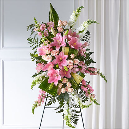 Elegant Embrace Standing Spray –  Taylor Florist, Billerica MA