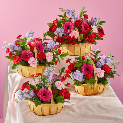 Pink Picnic Basket –  Taylor Florist, Billerica MA