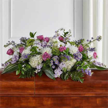 Meadows of Serenity Casket Spray –  Taylor Florist, Billerica MA