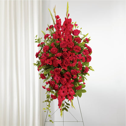 From the Heart Standing Spray –  Taylor Florist, Billerica MA