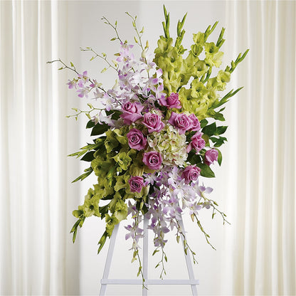 Lasting Legacy Standing Spray –  Taylor Florist, Billerica MA