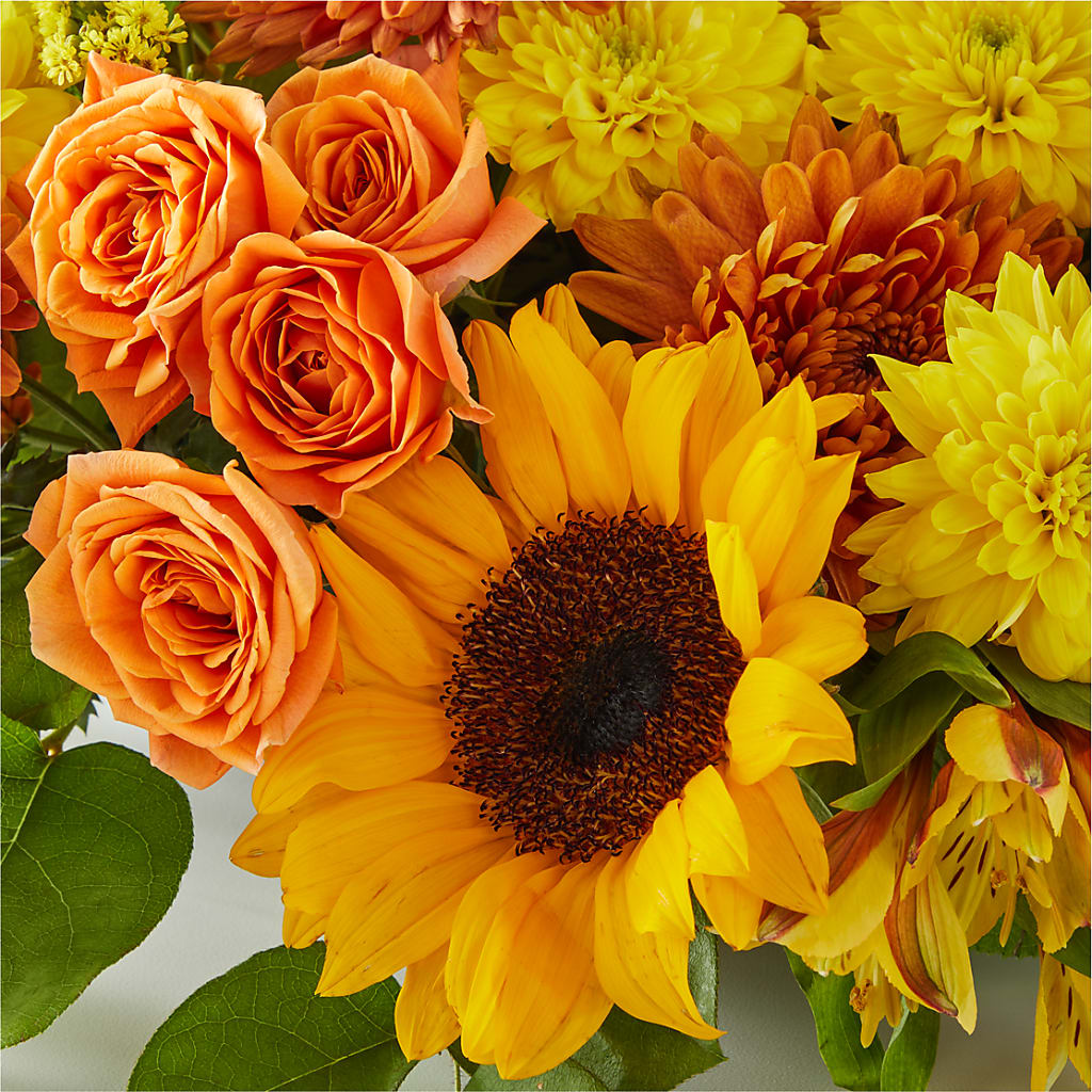 Autumn Harmony Centerpiece –  Taylor Florist, Billerica MA