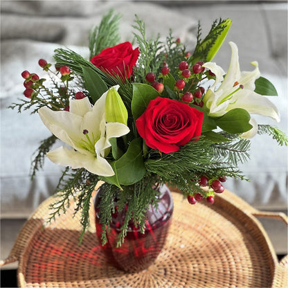 Evergreen Delight Bouquet –  Taylor Florist, Billerica MA