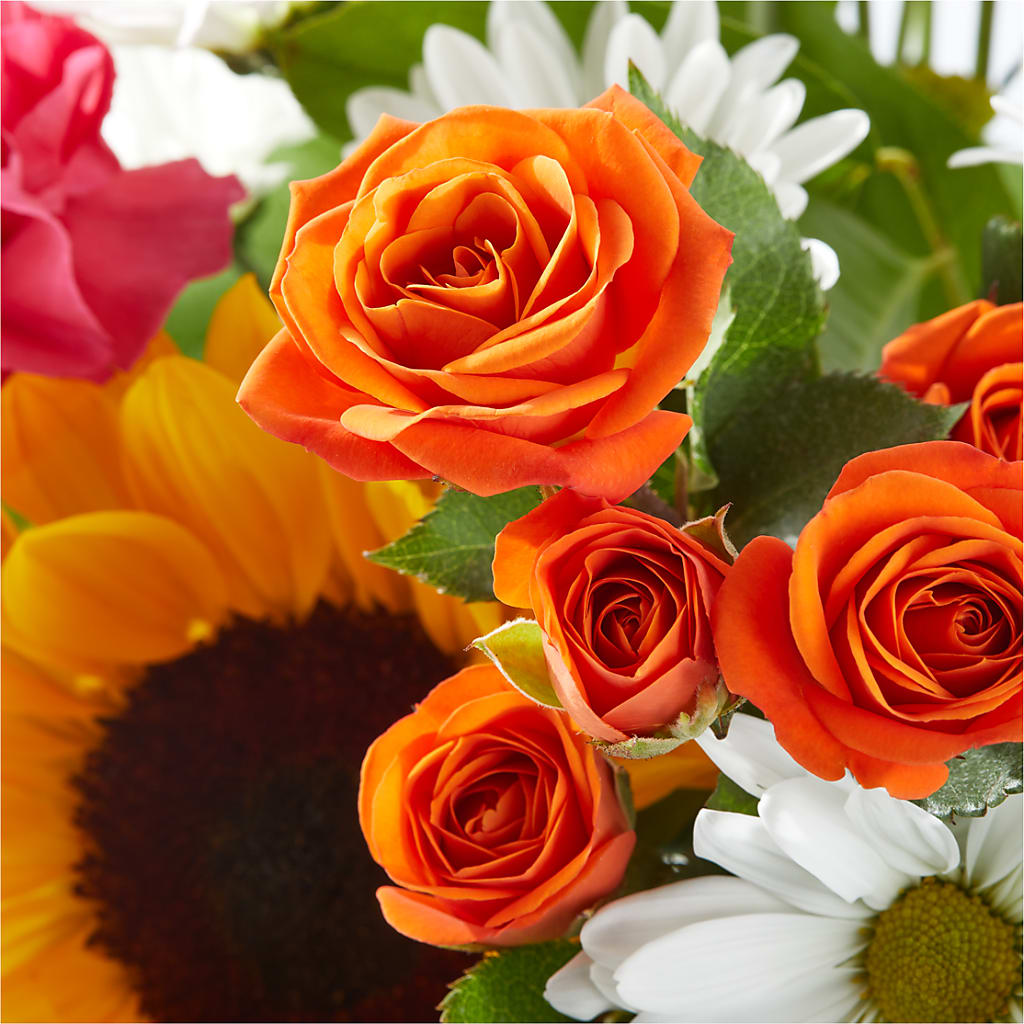 Sun-drenched Blooms Bouquet –  Taylor Florist, Billerica MA
