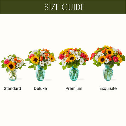 Sun-drenched Blooms Bouquet –  Taylor Florist, Billerica MA