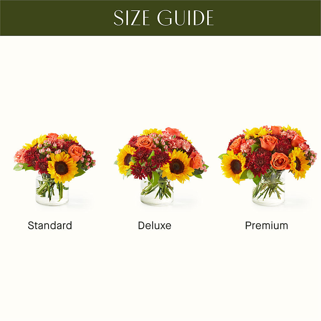 September Sunset Bouquet –  Taylor Florist, Billerica MA