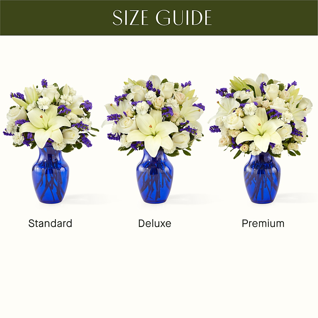 Sapphire Rush Bouquet –  Taylor Florist, Billerica MA