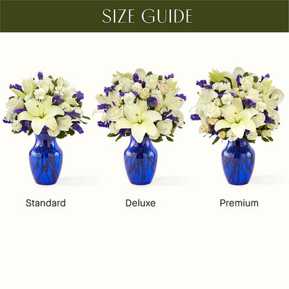 Sapphire Rush Bouquet –  Taylor Florist, Billerica MA