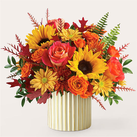 Fall Campfire Bouquet –  Taylor Florist, Billerica MA