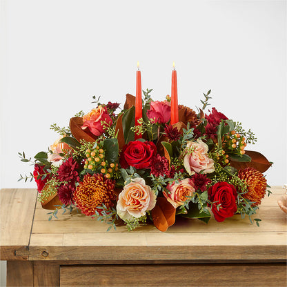 Gather Near Centerpiece –  Taylor Florist, Billerica MA