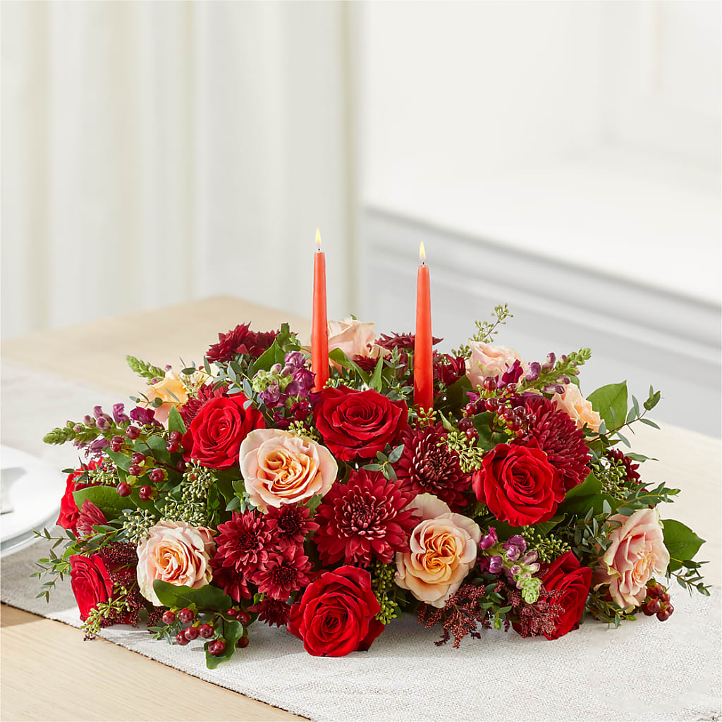 Most Thankful Centerpiece –  Taylor Florist, Billerica MA