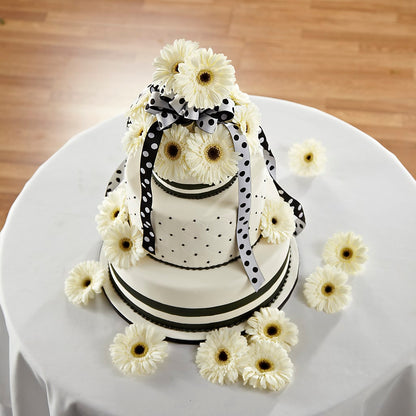 Simple Sophistication Cake Décor –  Taylor Florist, Billerica MA