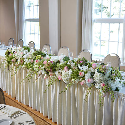 State of Joy Head Table Arrangement –  Taylor Florist, Billerica MA