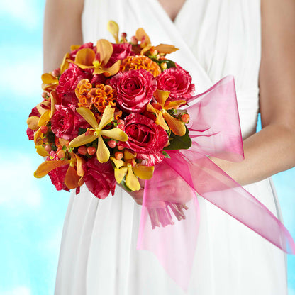Brilliant Shades of Love Bouquet –  Taylor Florist, Billerica MA