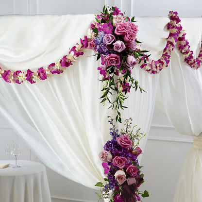 Color & Light Chuppah Decor –  Taylor Florist, Billerica MA